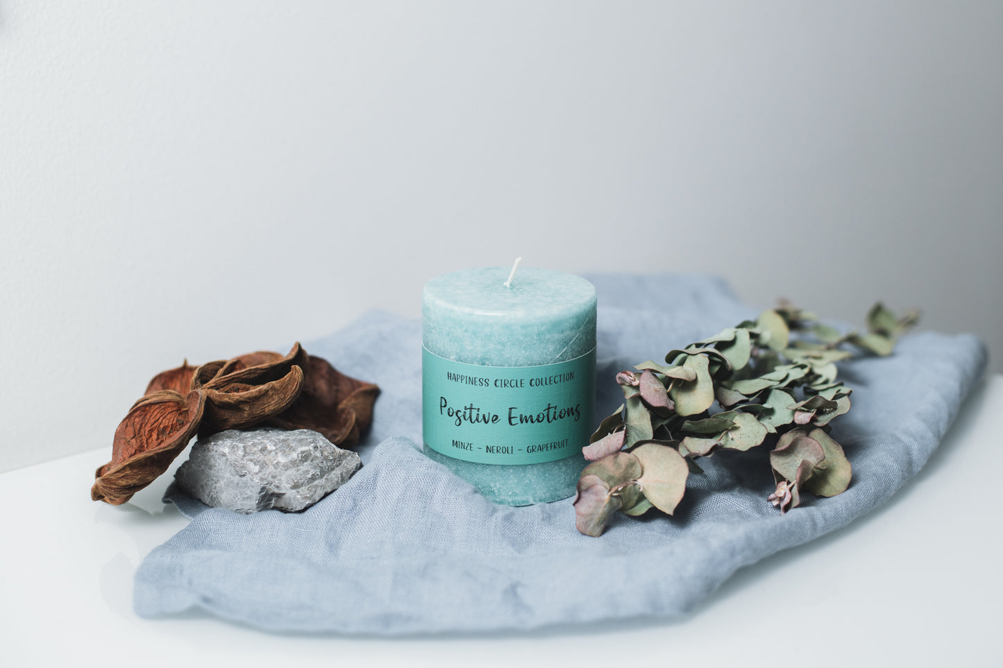 Herbst-Set Happiness Collection mit 4 Kerzen