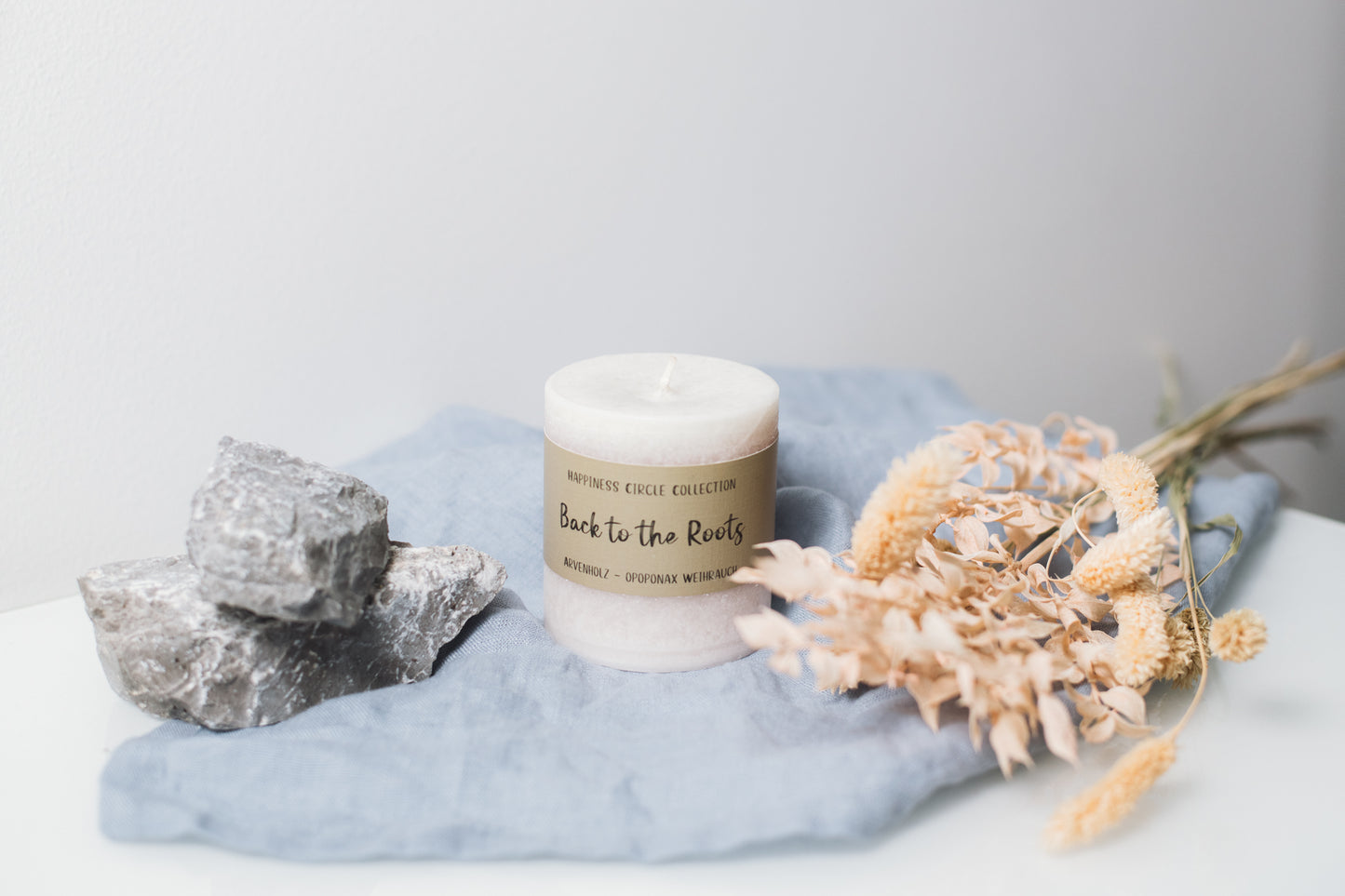 Herbst-Set Happiness Collection mit 4 Kerzen
