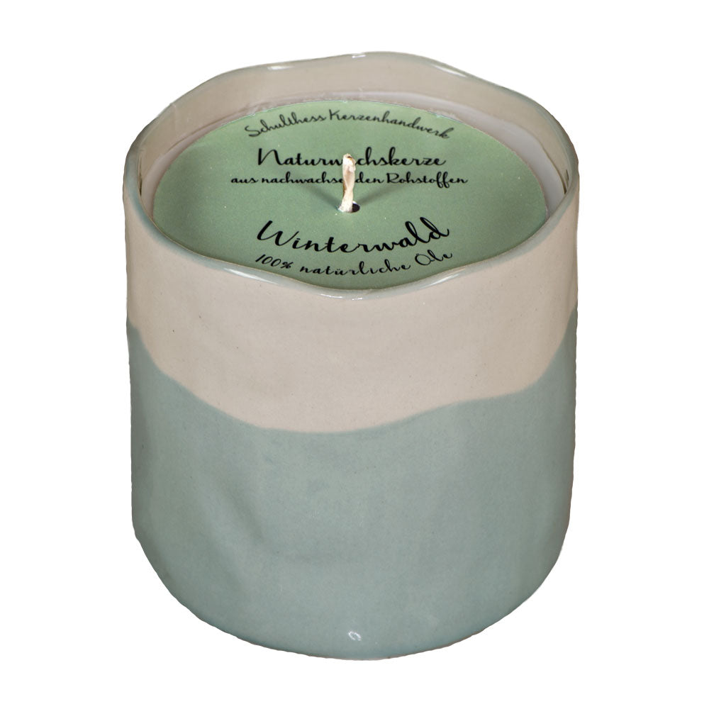 Keramikgefäss – Winterwald