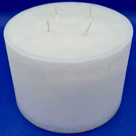 4-Dochtkerze weiss